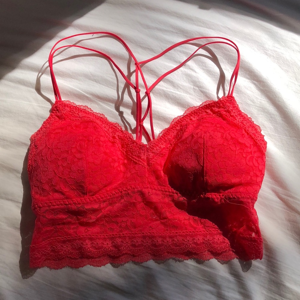 Neon Orange Bralette